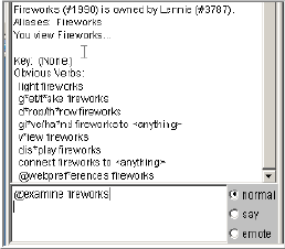 @examine text